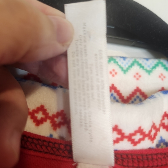 Cacique Pajama Set with Festive Print Large Christmas 15/16 - Picture 4 of 10